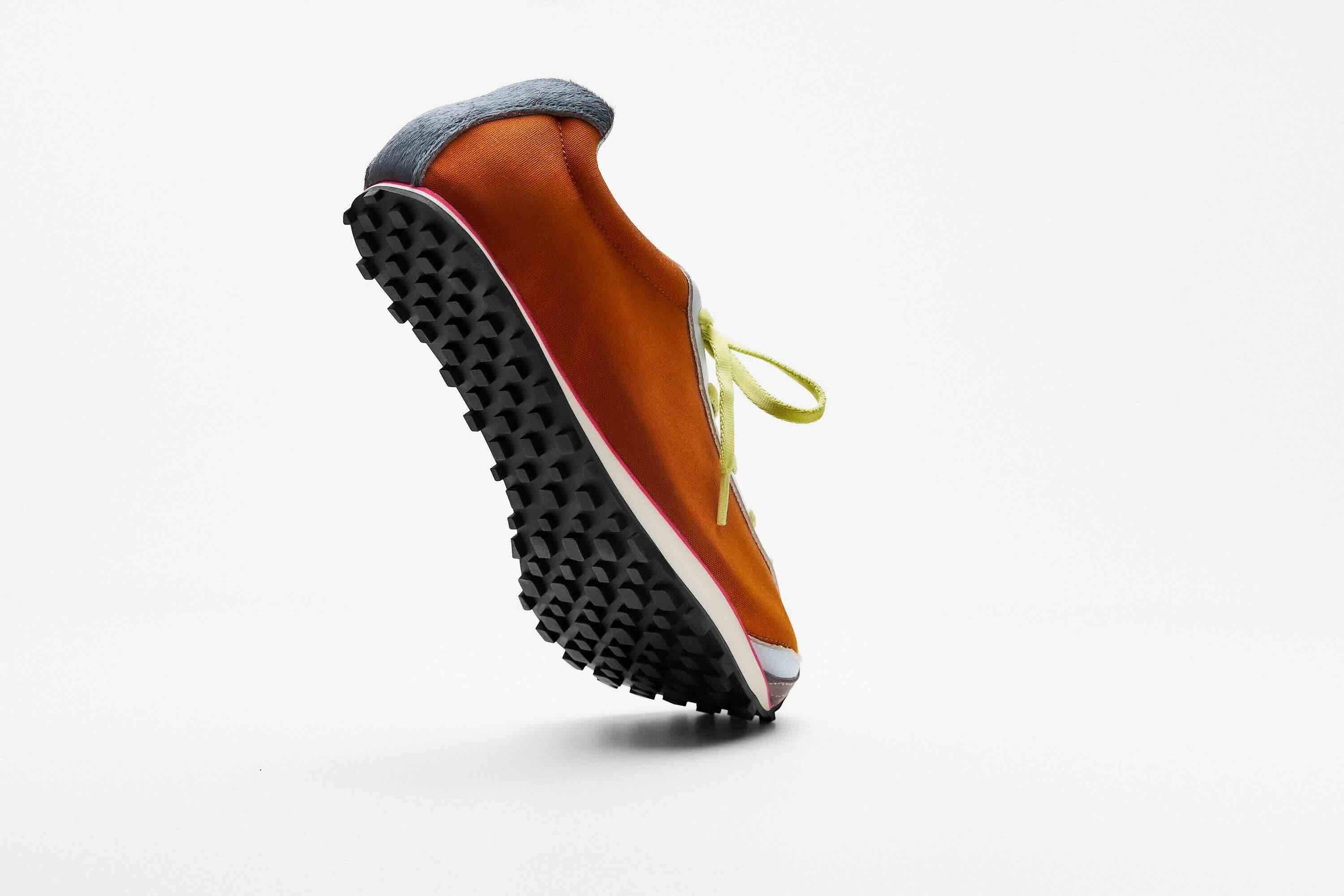 Heel Drop Racer in rust