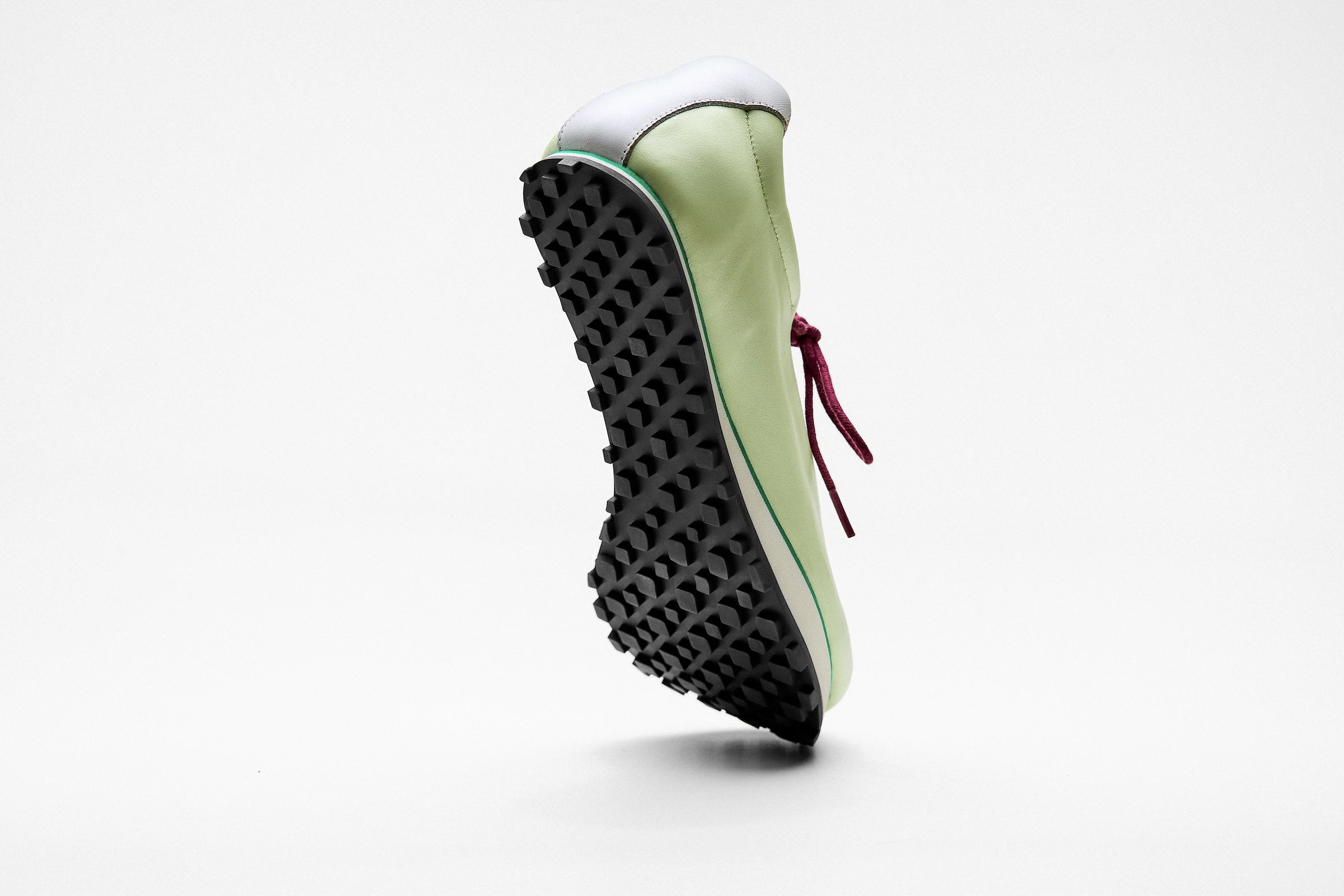 Heel Drop Sandal in lime