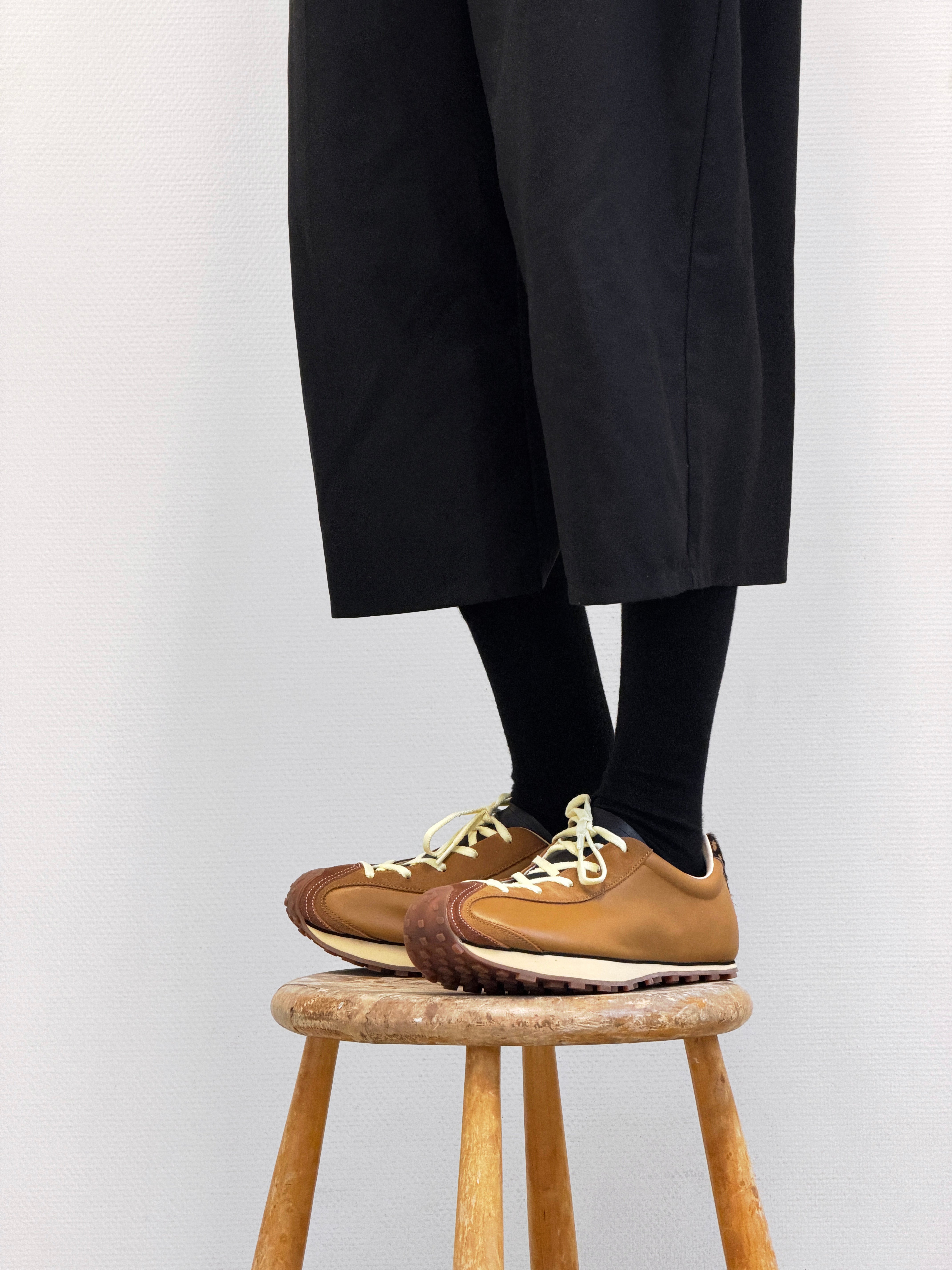 Heel Drop Racer in Camel MS-003-04
